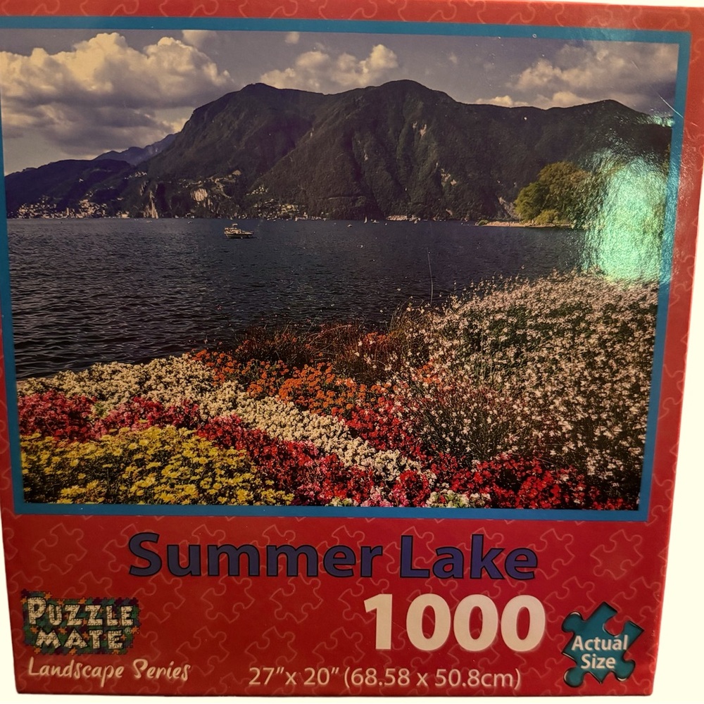 Summer Lake 1000 Piece Puzzle new sealed